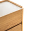 Stone Top Bedside Table - Natural