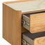 Stone Top Bedside Table - Natural
