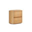 60cm Tassie Oak Bedside Table - Natural