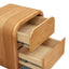55cm Tassie Oak Bedside Table - Natural