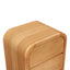 55cm Tassie Oak Bedside Table - Natural