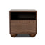 50cm Bedside Table - Walnut