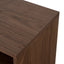 50cm Bedside Table - Walnut