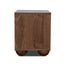 50cm Bedside Table - Walnut