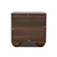 50cm Bedside Table - Walnut