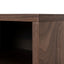 50cm Bedside Table - Walnut