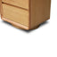 52cm Tassie Oak Bedside Table - Natural