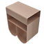 40cm Side Table - Rose Smoke