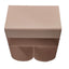 40cm Side Table - Rose Smoke