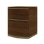 45.8cm Bedside Table - Walnut