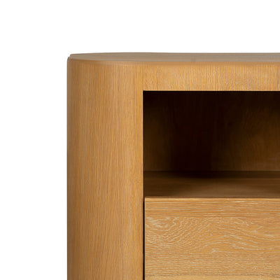 Bedside Table - Dusty Oak