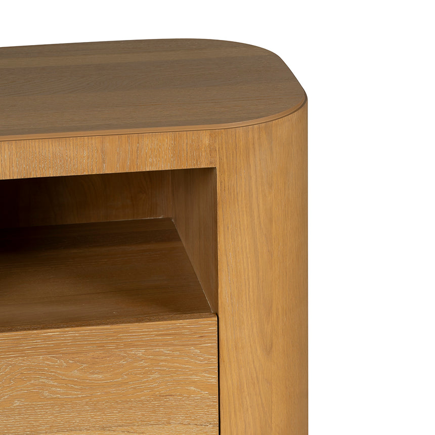 Bedside Table - Dusty Oak