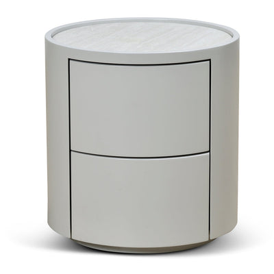 Bedside Table - Light Grey