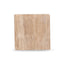 50cm Travertine Top Side Table - Natural