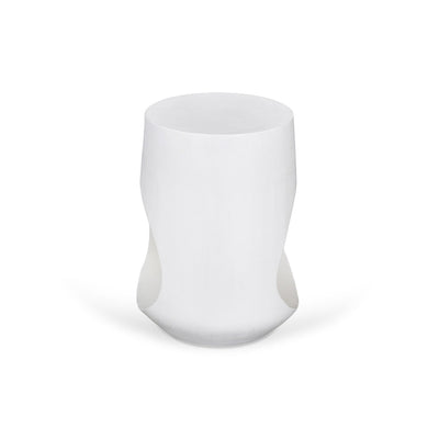 32cm Round Side Table - White