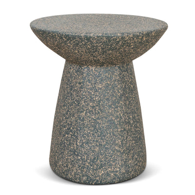 42cm Fibre Glass Side Table - Green