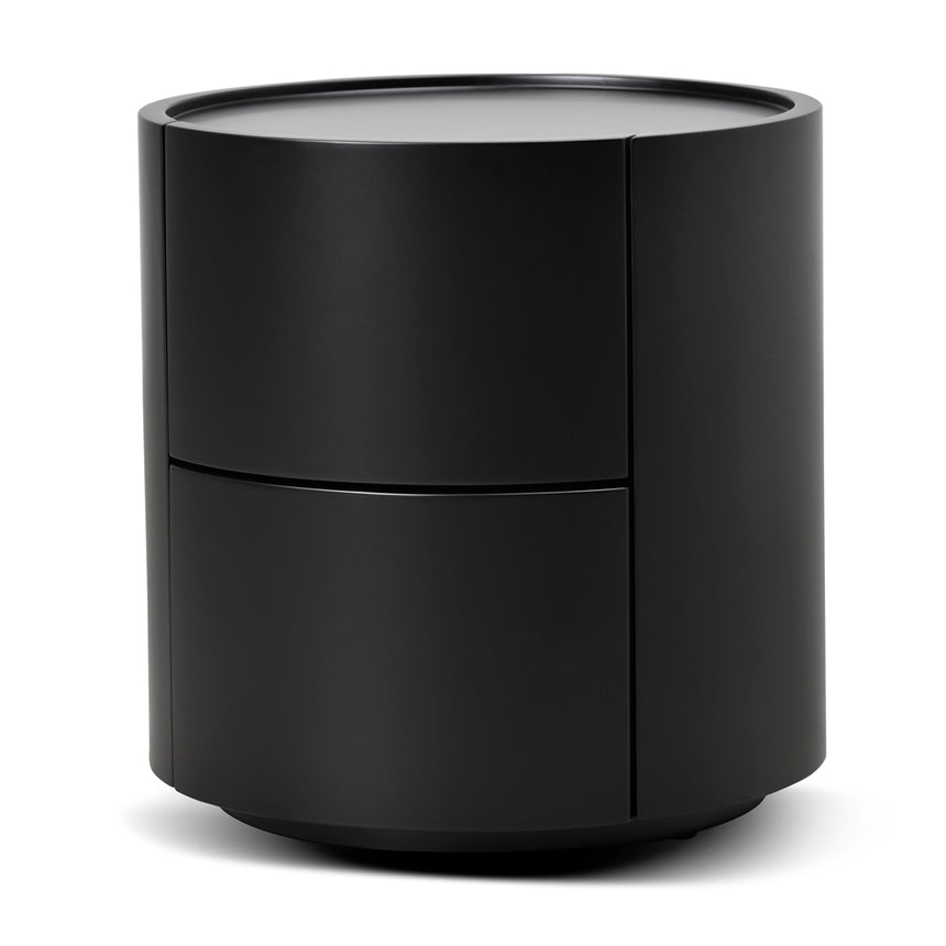 Bedside Table - Full Matte Black