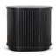 55cm Side Table - Full Black
