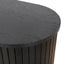 55cm Side Table - Full Black