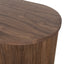55cm Side Table - Walnut