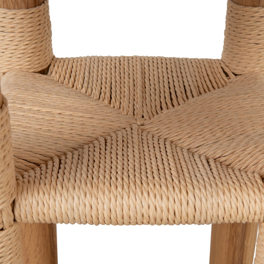 42cm Round Side Table - Natural