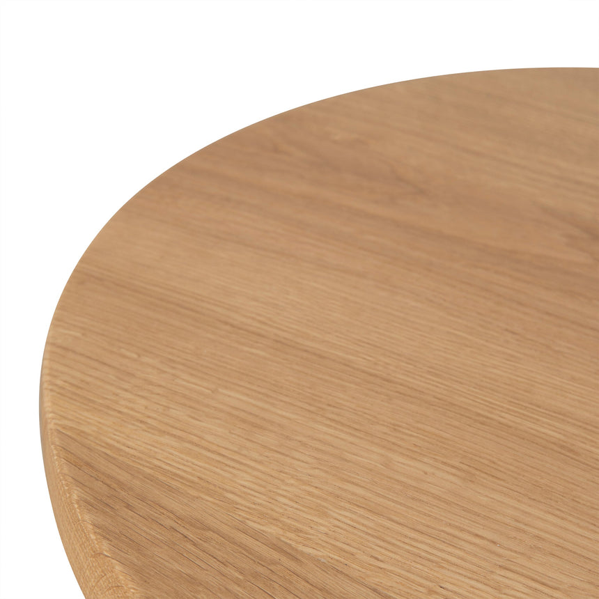 42cm Round Side Table - Natural