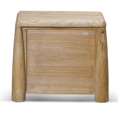 cm Bedside Table - Natural