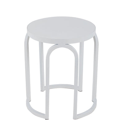 Oak Side Table - Full White