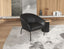 Solace Lounge Chair - Vintage Black Vegan Leather