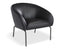 Solace Lounge Chair - Vintage Black Vegan Leather