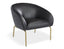 Solace Lounge Chair - Vintage Black Vegan Leather