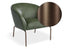 Solace Lounge Chair - Vintage Green Vegan Leather