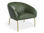 Solace Lounge Chair - Vintage Green Vegan Leather