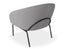 Solace Lounge Chair - Cloud Grey - Matt Black Legs