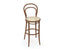 14 Kitchen Stool - Upholstered Seat - by TON