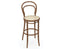 14 High Barstool - Upholstered Seat - by TON