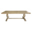 Salon Dining Table Weathered Oak Parquetry 200cm