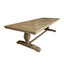 Salon Dining Table Weathered Oak Parquetry 300cm