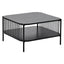 Marina Square Coffee Table Black