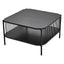 Marina Square Coffee Table Black