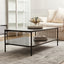 Marina Rectangle Coffee Table Black