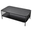 Marina Rectangle Coffee Table Black