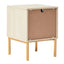 Indy Bedside Table Natural (Set of 2)