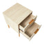 Indy Bedside Table Natural (Set of 2)