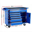 Giantz 6 Drawer Tool Chest Trolley Cabinet Cart Toolbox Storage Organiser Wheels