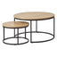 Nesting Sonoma Coffee Tables Set Of 2 Black