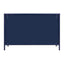 Ella 3 Door Modern Metal Buffet Navy