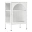 Eve Modern Metal Side Table White