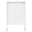 Eve Modern Metal Side Table White