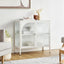 Eve Modern Metal Cabinet White